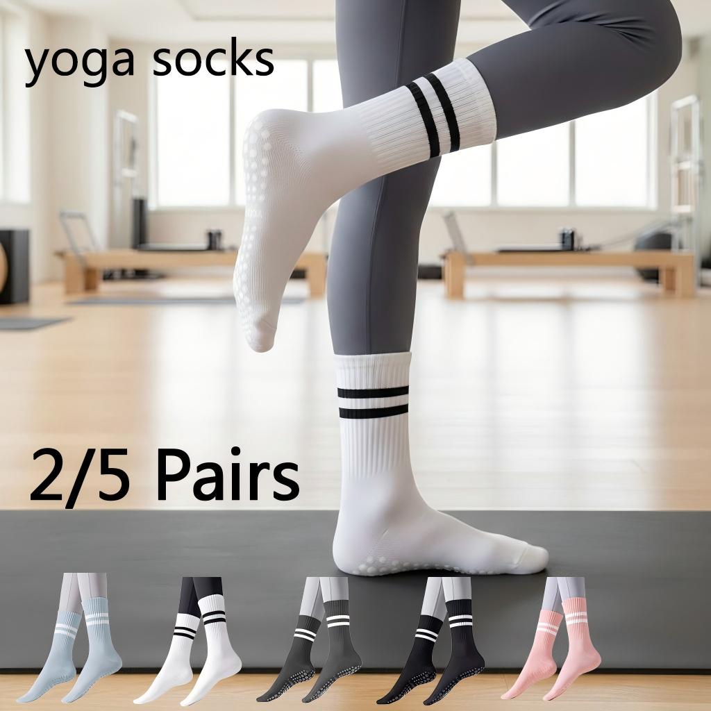 Fitness Yoga Pilates - Calzini da yoga antiscivolo da donna,