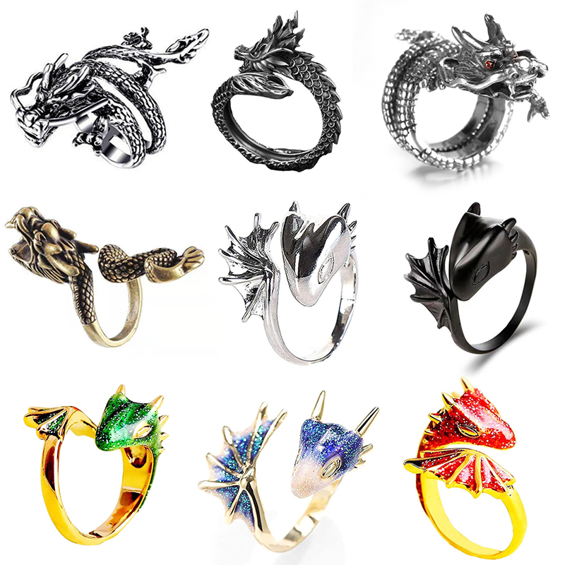 Pilates Ring Magic - Anello Gotico Punk con Drago Jisensp