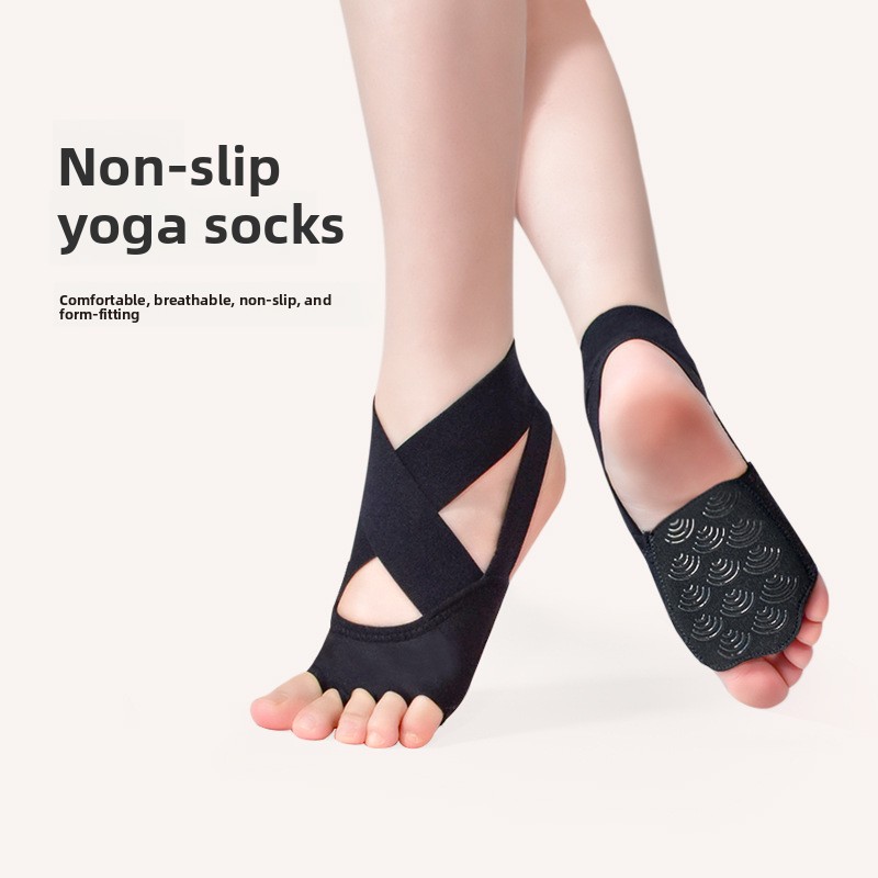 Pilates Yoga Footwear - Calzini da yoga con dita aperte