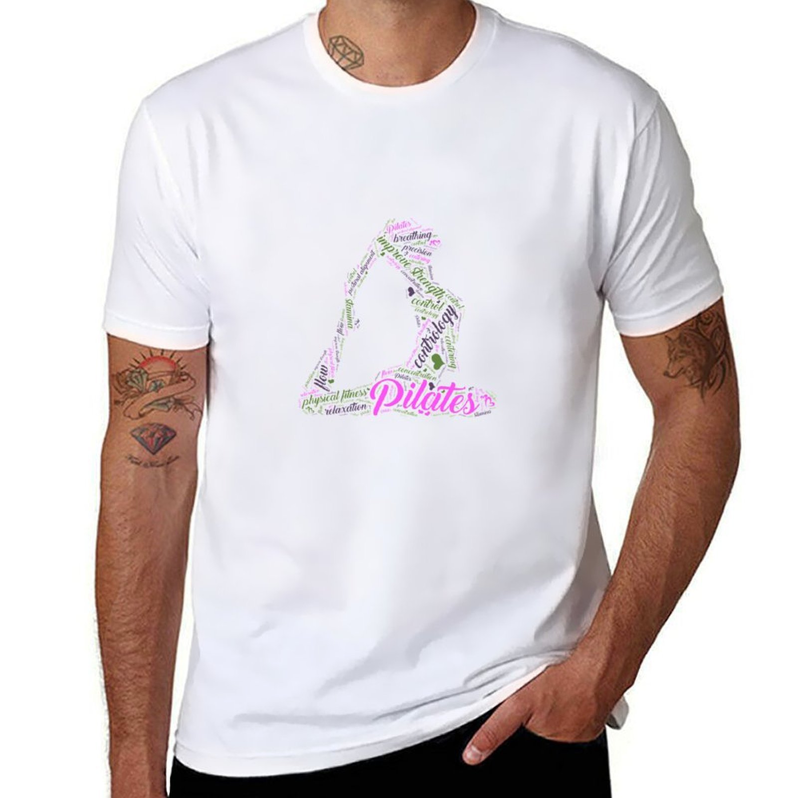 Pilates Yoga Gifts - Divertimento da donna Parola Nuvola e