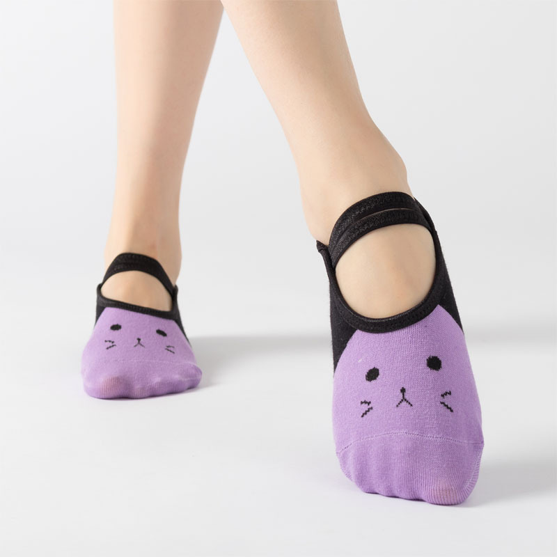 Pilates Yoga Gifts - Calzini da Yoga con Simpatici Gatti