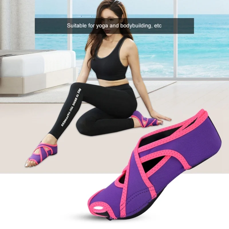Pilates Yoga Footwear - Calzini Antiscivolo per Yoga per Adulti,