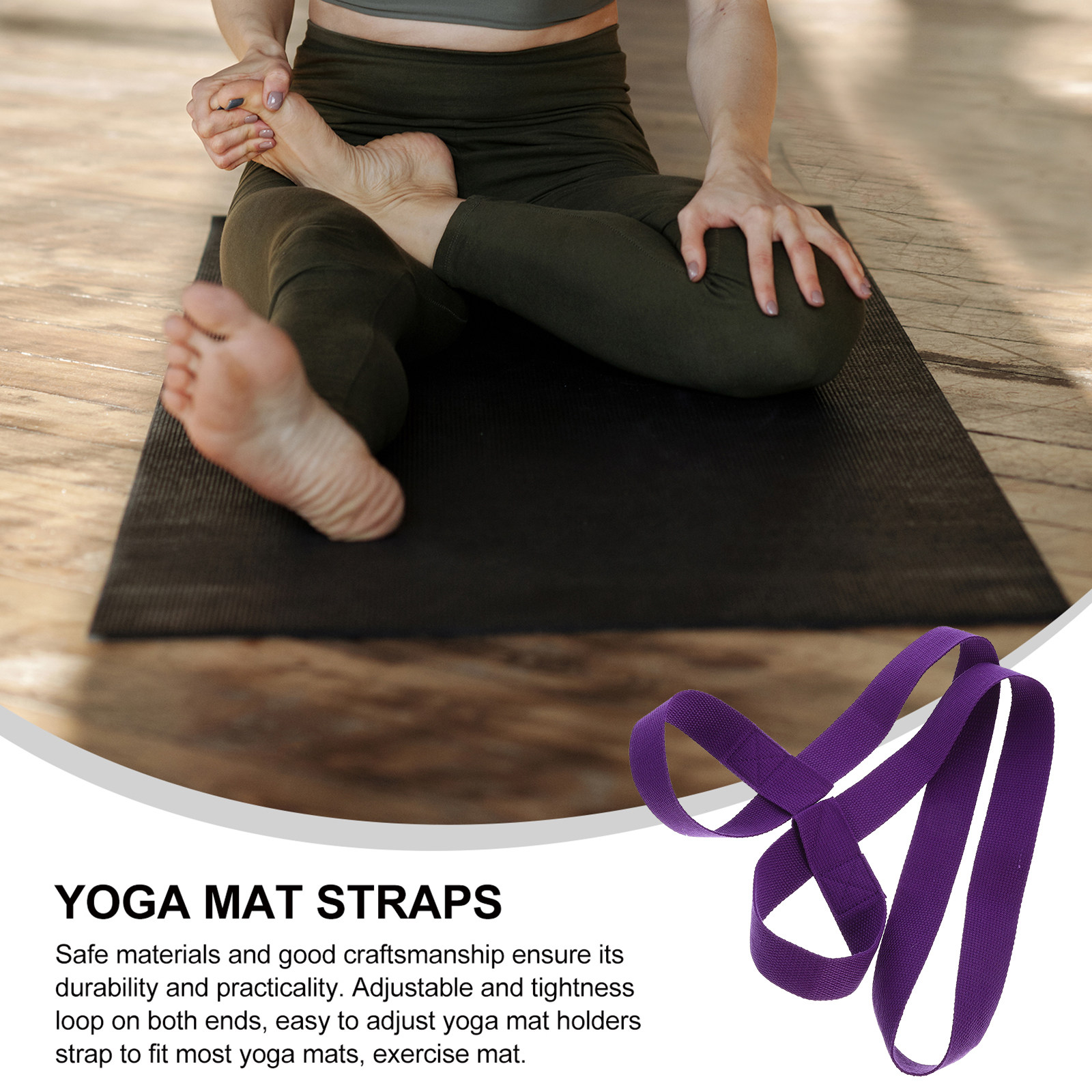 2 Pezzi Cinghia per Tappetino  - Pilates Yoga Class recensione e prezzo