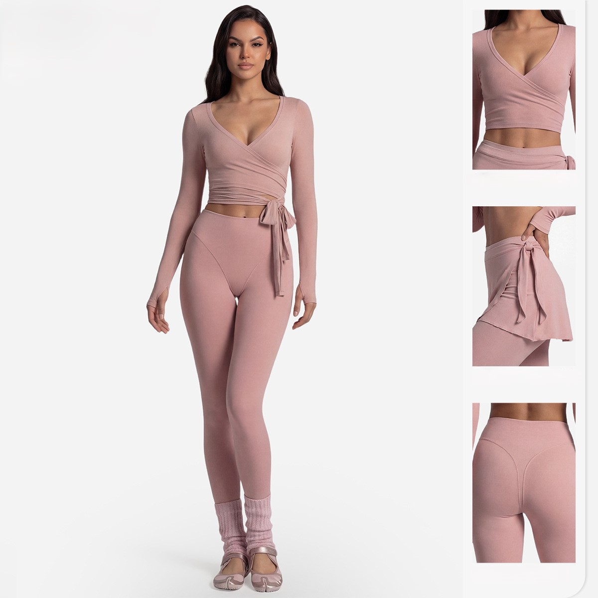 Top Yoga a Maniche Lunghe con  - Pilates Yoga Clothes recensione e prezzo